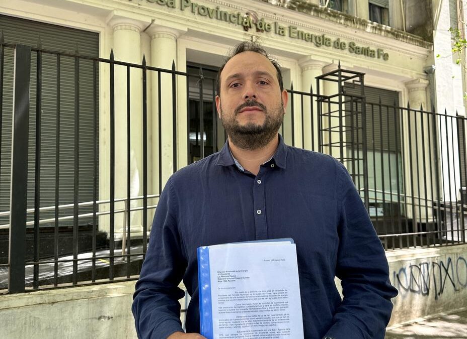 Olmedo fue a la EPE a solicitar más recursos y personal para Funes